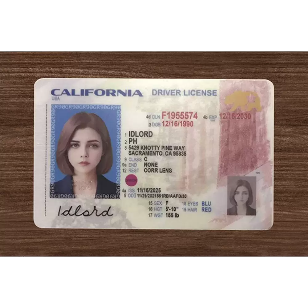 California (CA) Fake ID (2026 Version)