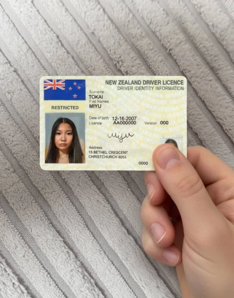 New Zealand Fake ID