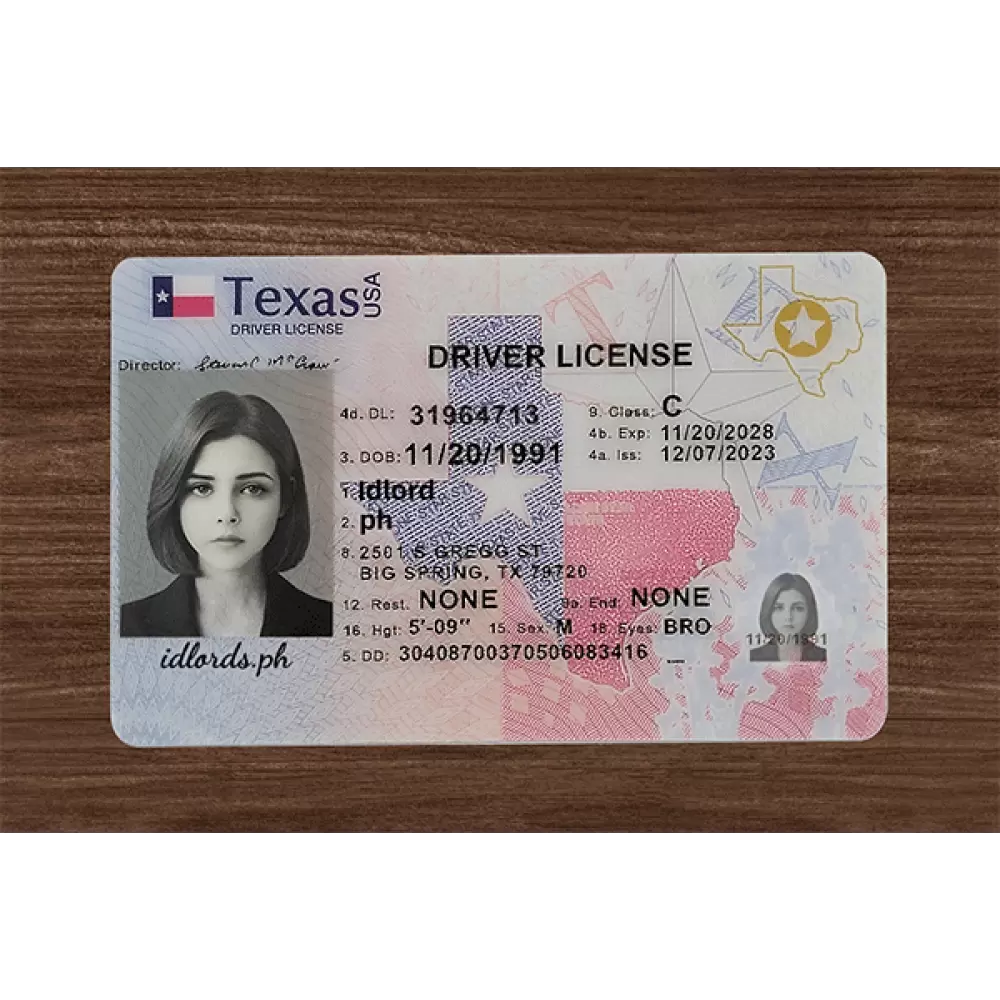 Texas (TX) Fake ID (2025 version)